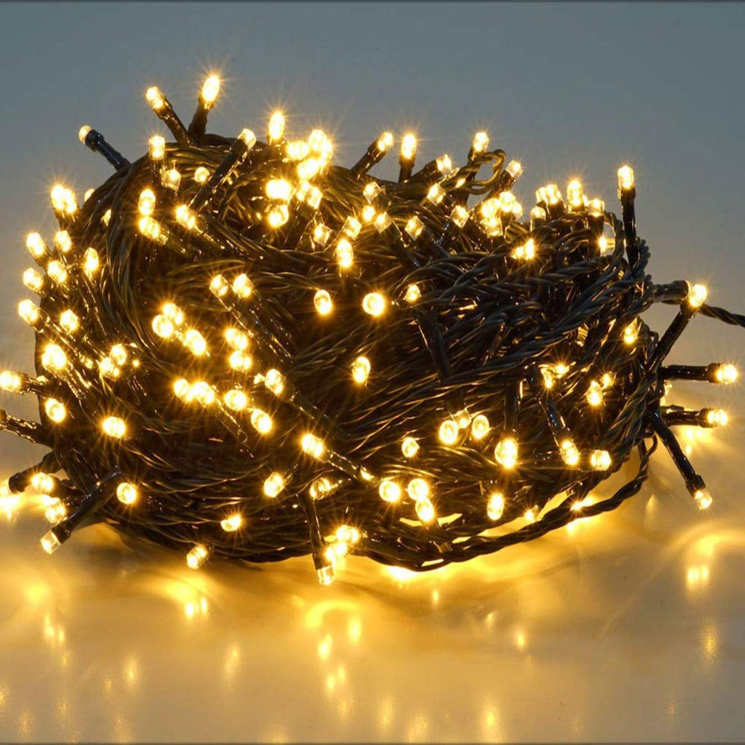 LED lichtketting kerst - 25 meter - warm wit - 360 leds LED lichtketting kerst - 25 meter - warm wit - 360 leds